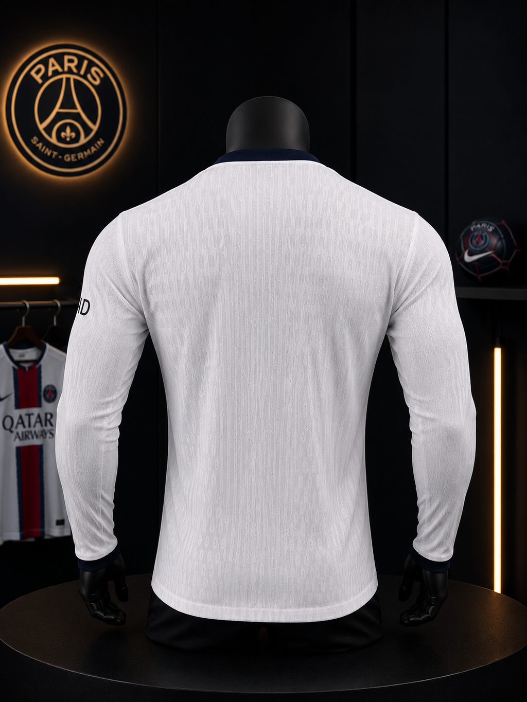 Maillot PSG extérieur 2026-2027 manches longues.