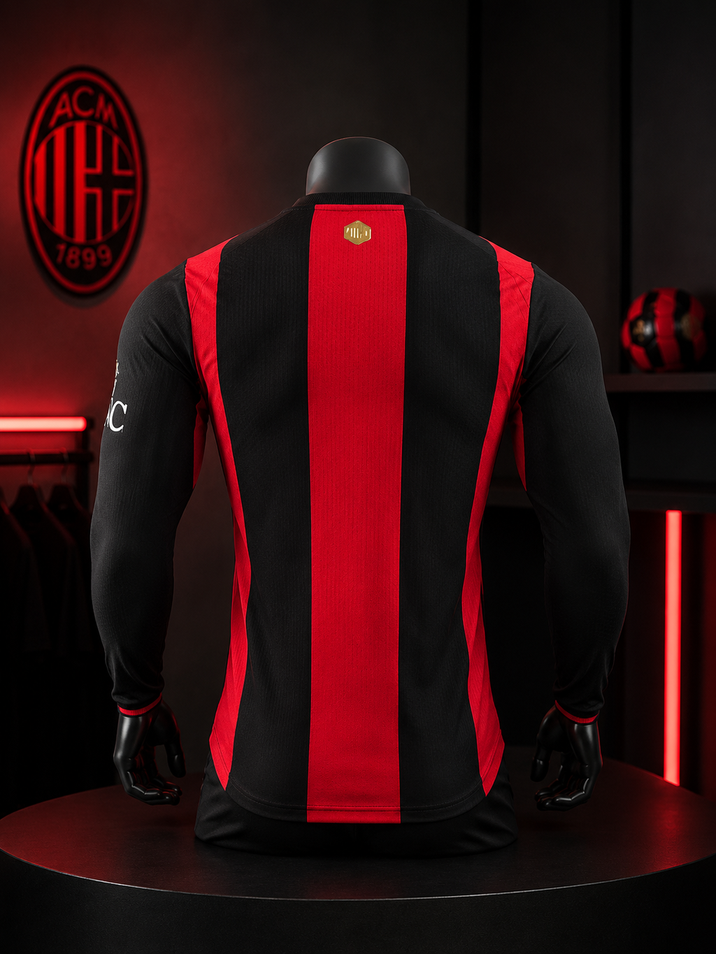 26-27 AC Milan domicile avec manches longues