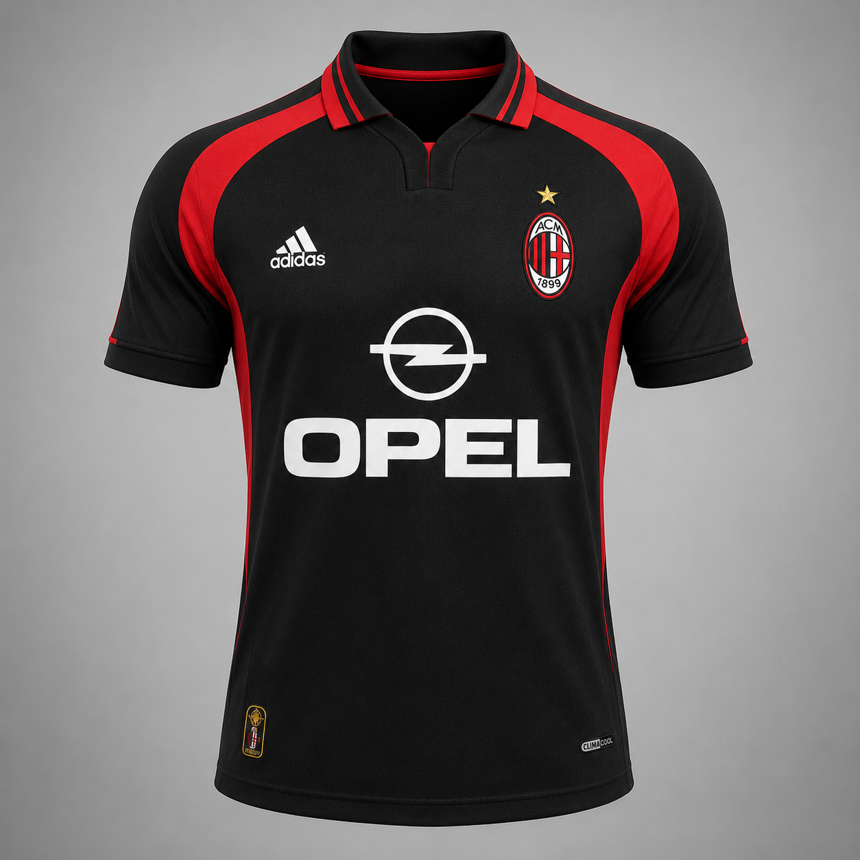 Maillot extérieur de l’AC Milan 2000-2001.
