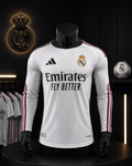 Maillot domicile Real Madrid 2026-27 manches longues